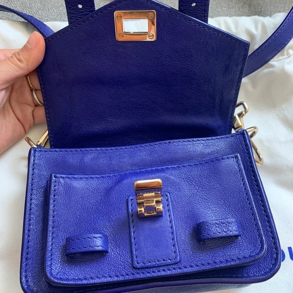 Proenza Schouler PS1 micro leather crossbody bag - Picture 4 of 9